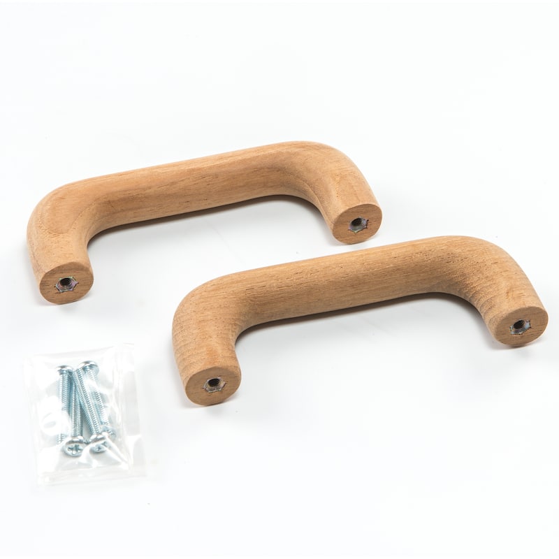Teak Handle Drawer Pull