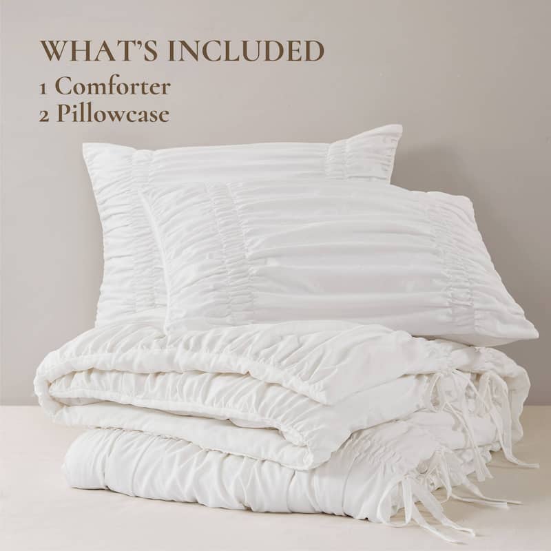 2PCS Twin/Twin XL Durable Soft Comforter Set