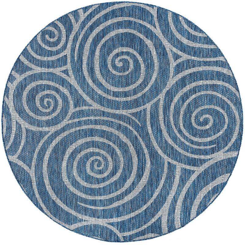Colonnade Transitional Geometric Indoor/Outdoor Area Rug