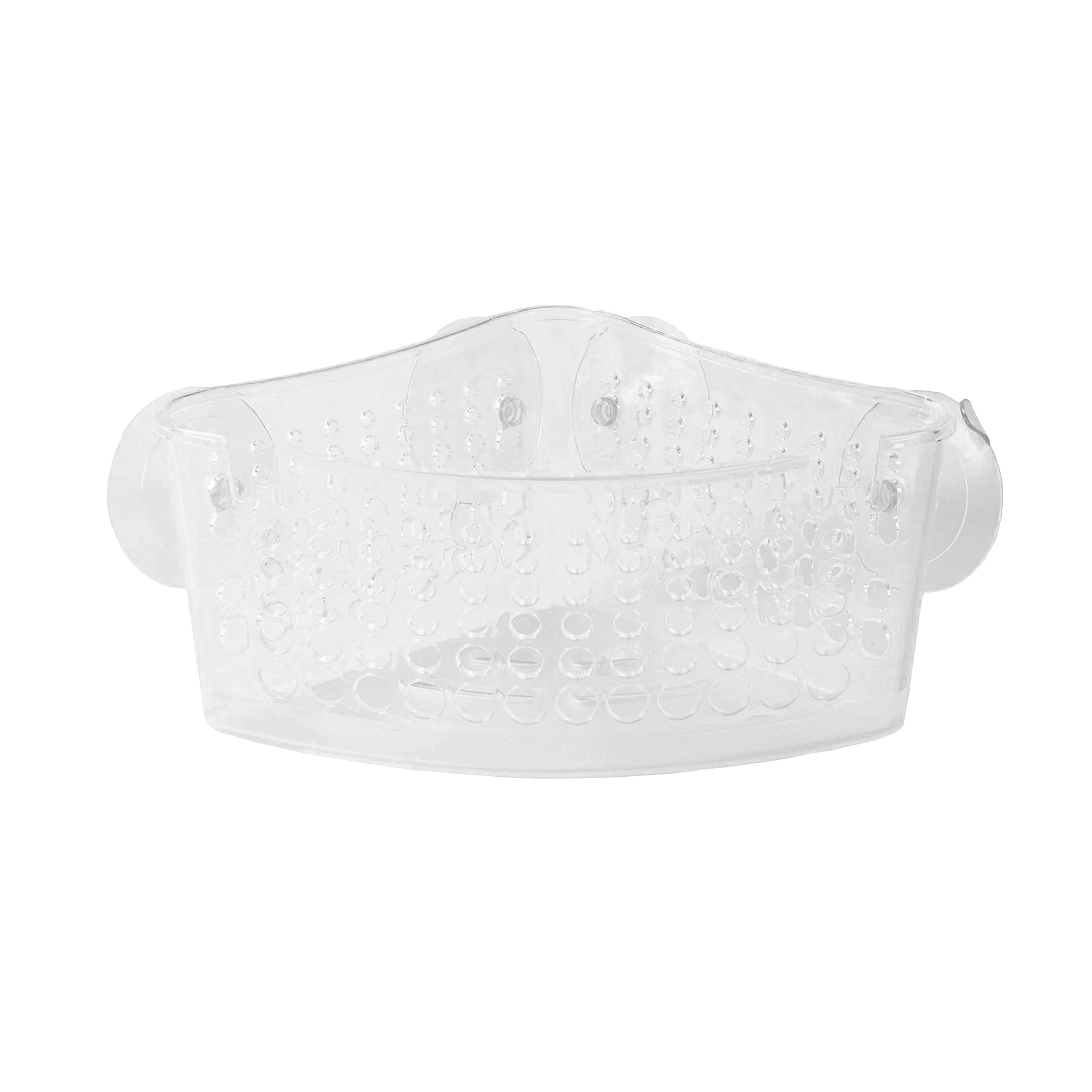 Kenney Suction Cup Corner Basket Shower Caddy - Clear - Bed Bath