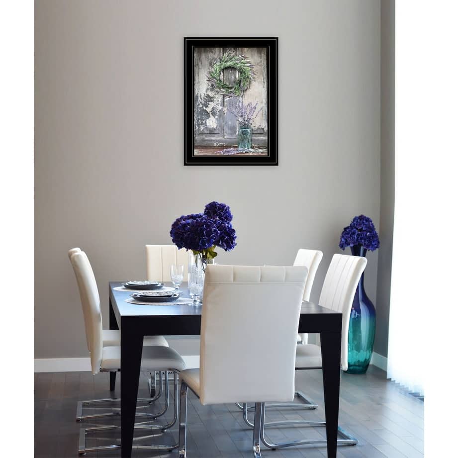TrendyDecor4U Contemporary "Sweet Memories" Framed Print Wall Art by Lori Deiter