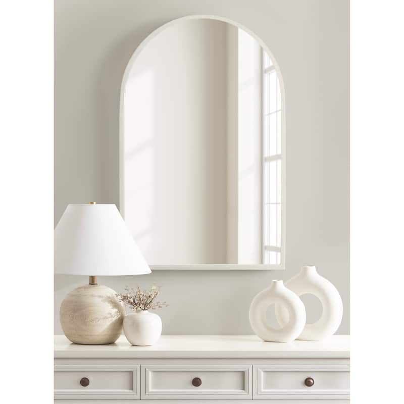 Kate and Laurel Travis Arch Framed Wall Mirror
