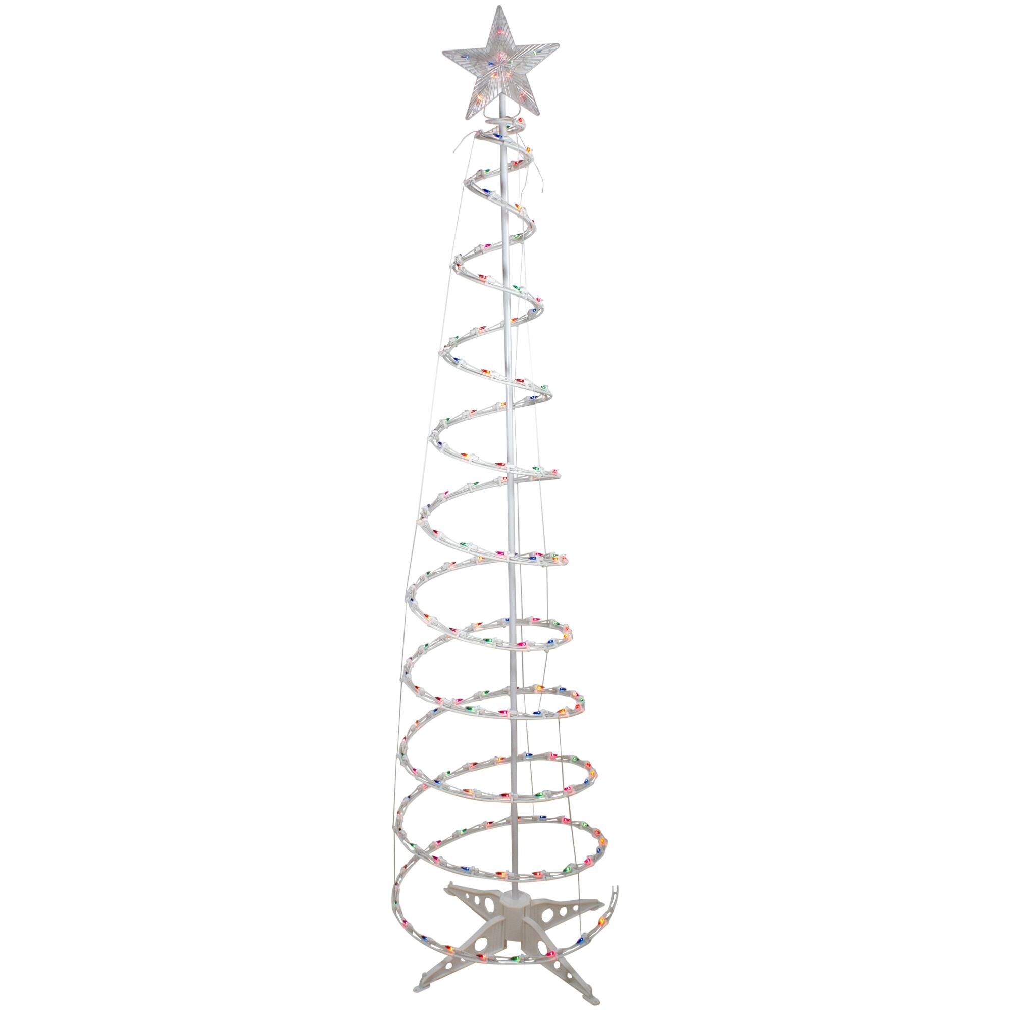 6' PreLit Spiral Christmas Tree Multi Color Lights Bed Bath & Beyond 39096718