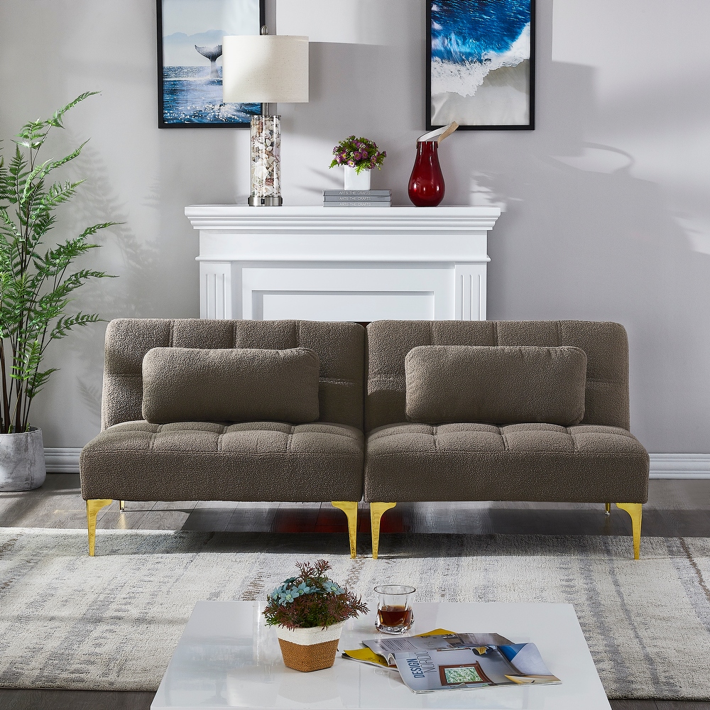 Taupe online sleeper sofa
