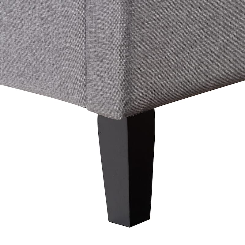 Nova Ridge Upholstered Button-Tufted Bed Frame, Full