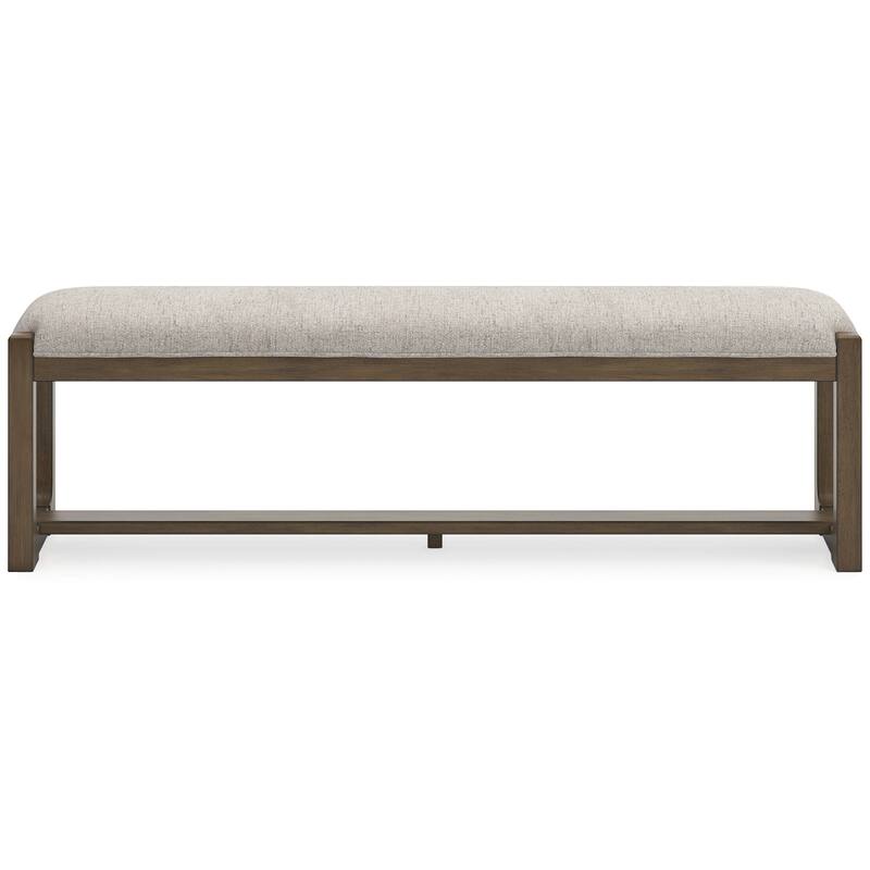 Signature Design by Ashley Cabalynn Gray 63" Dining Bench - 64"W x 16"D x 20"H