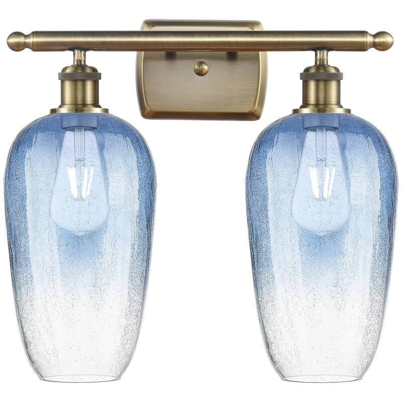 Innovations Lighting Endless Possibilities Ballston - Brookhaven Flute - 2 Light 17" Bath Vanity Light