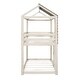 preview thumbnail 27 of 25, Adorable Loft Bunk Bed with Window and Roof Design, Twin over Twin - Safe and Fun