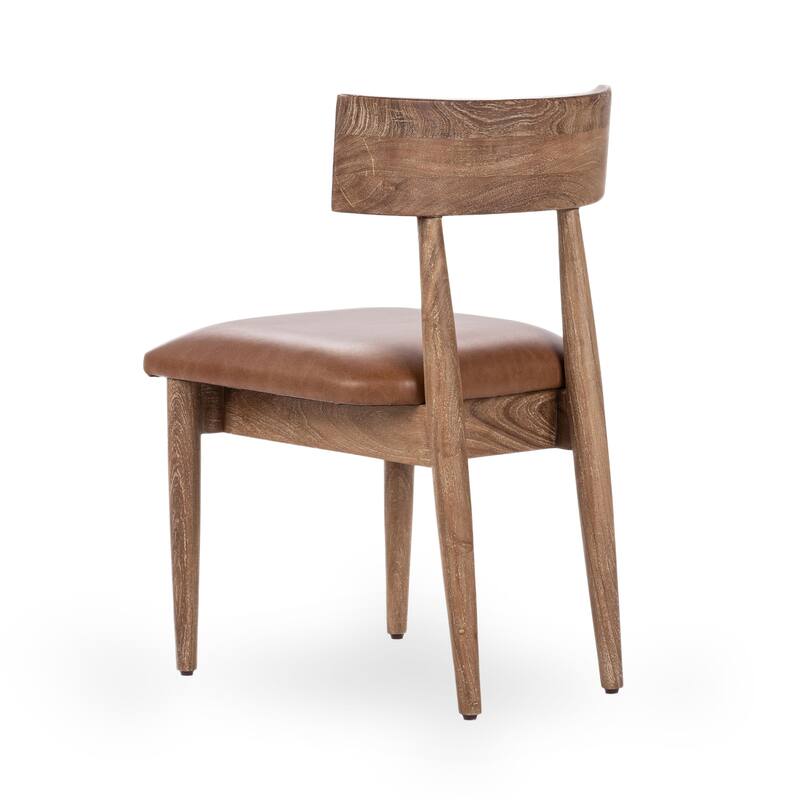 Alvaro Set of 2 Acacia Wood Dining Chairs