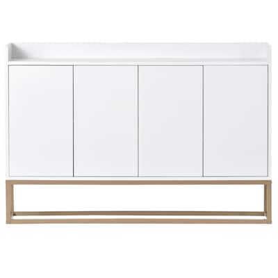 Sideboard Buffet Cabinet with Large Storage Space - 60"L x 15.7"W x 33.8"H