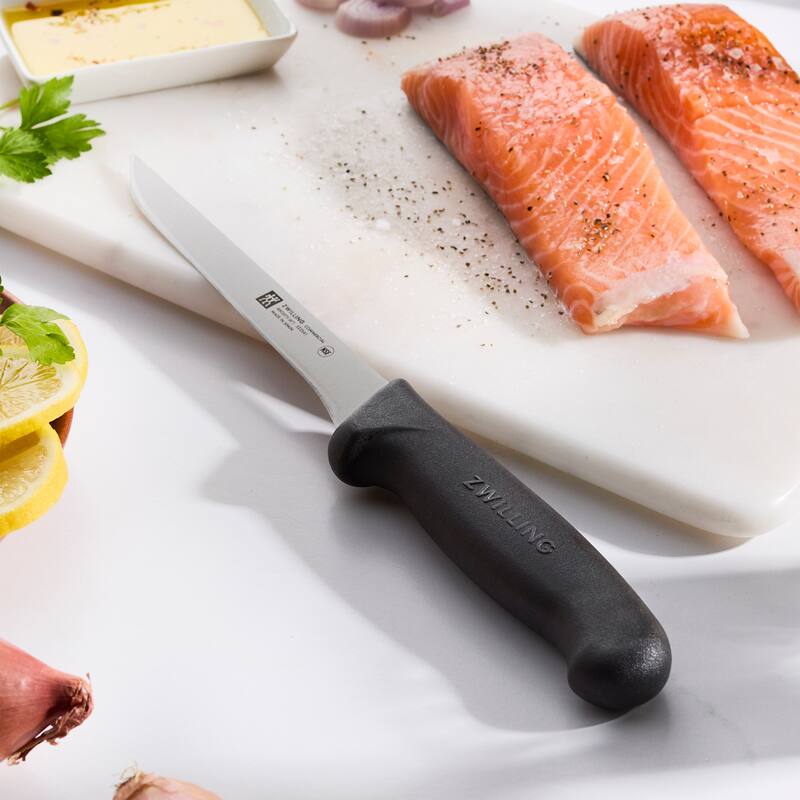 ZWILLING Commercial 6-inch Flexible Boning Knife - Black