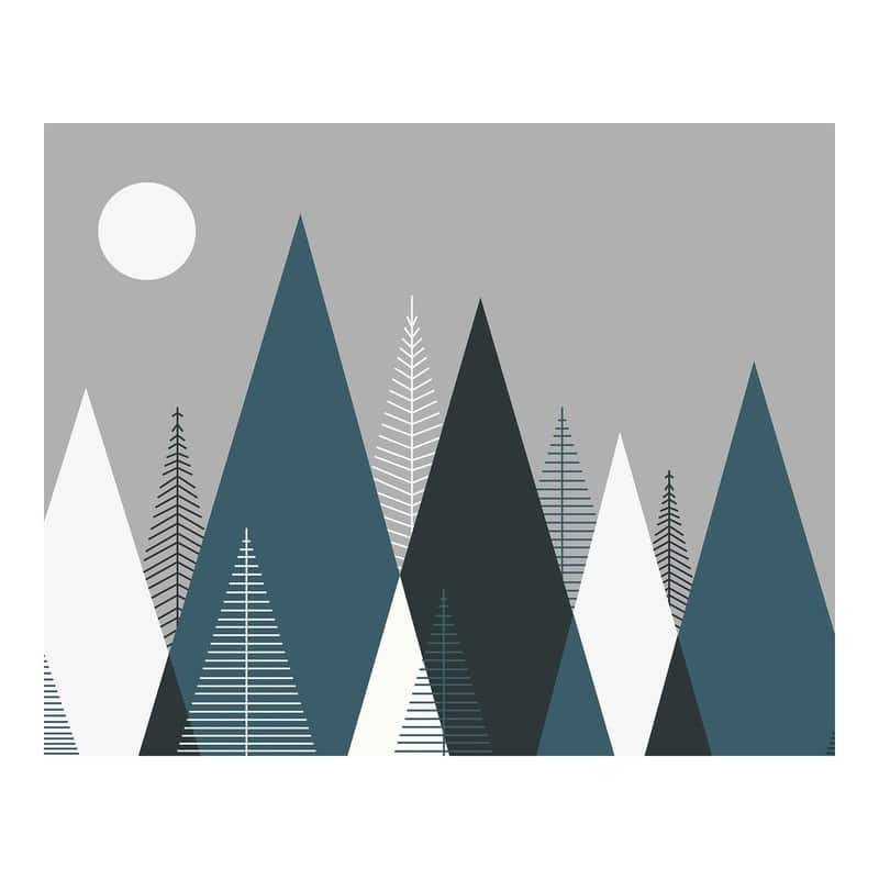 Mountainscape Wall Mural