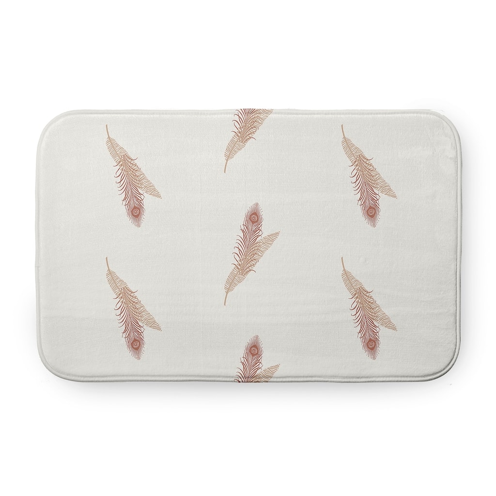 Feather Stripe Bathmat