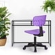 preview thumbnail 15 of 30, HomyLin Plastic Adjustable Rolling Kids Study Desk Chair Armless