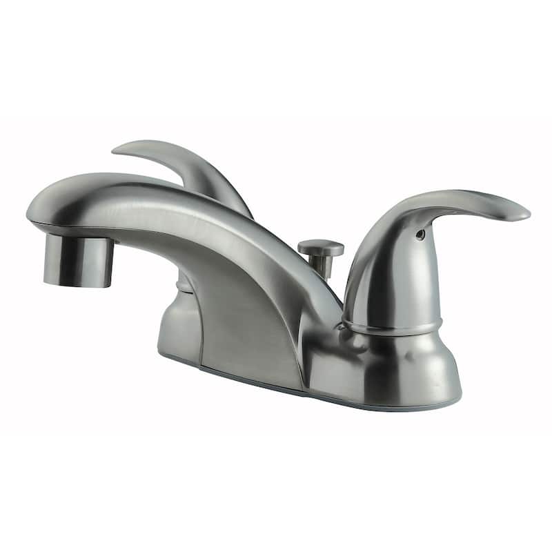Ultra Faucets Nita Vantage Two-Handle 4" Centerset Lavatory Faucet - Brushed Nickel UF44523