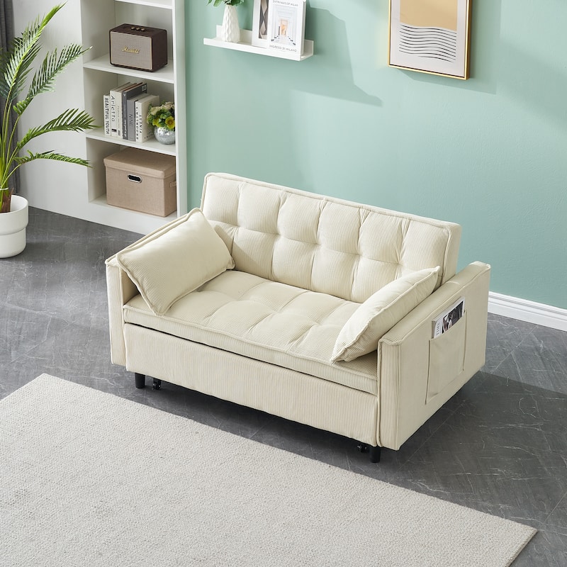 Sofa Pull-out Bed - Beige