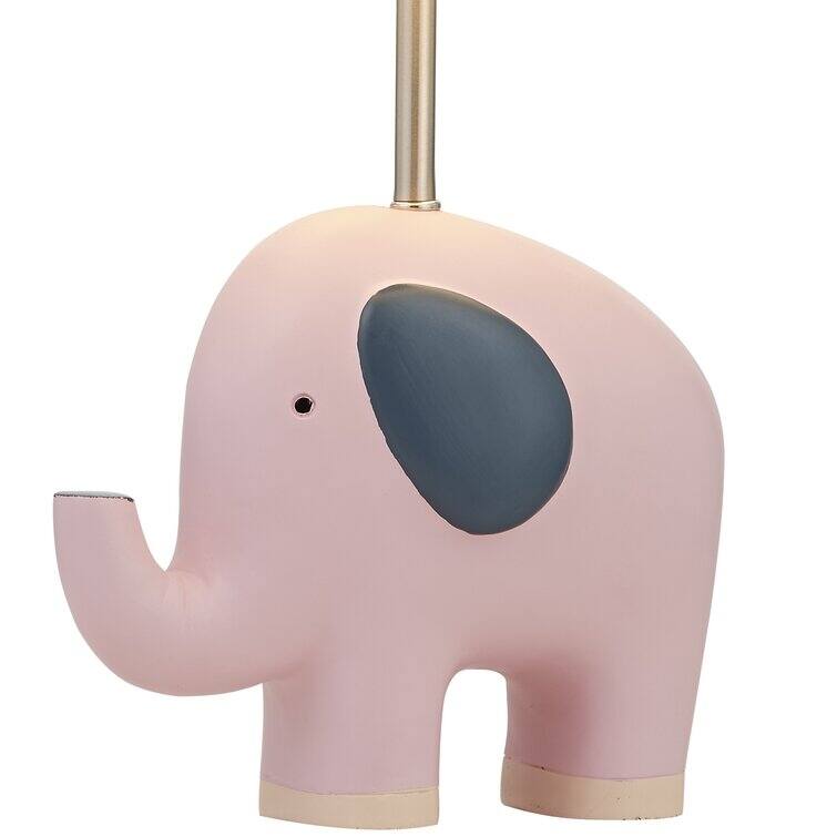 Maxax 17'' Children Elephant Table Lamp - N/A