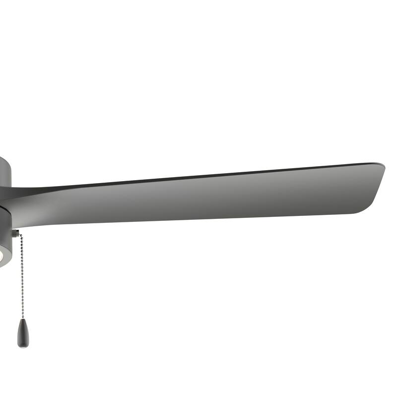 Axion 3-Blade Modern LED Ceiling Fan with Matte Blades