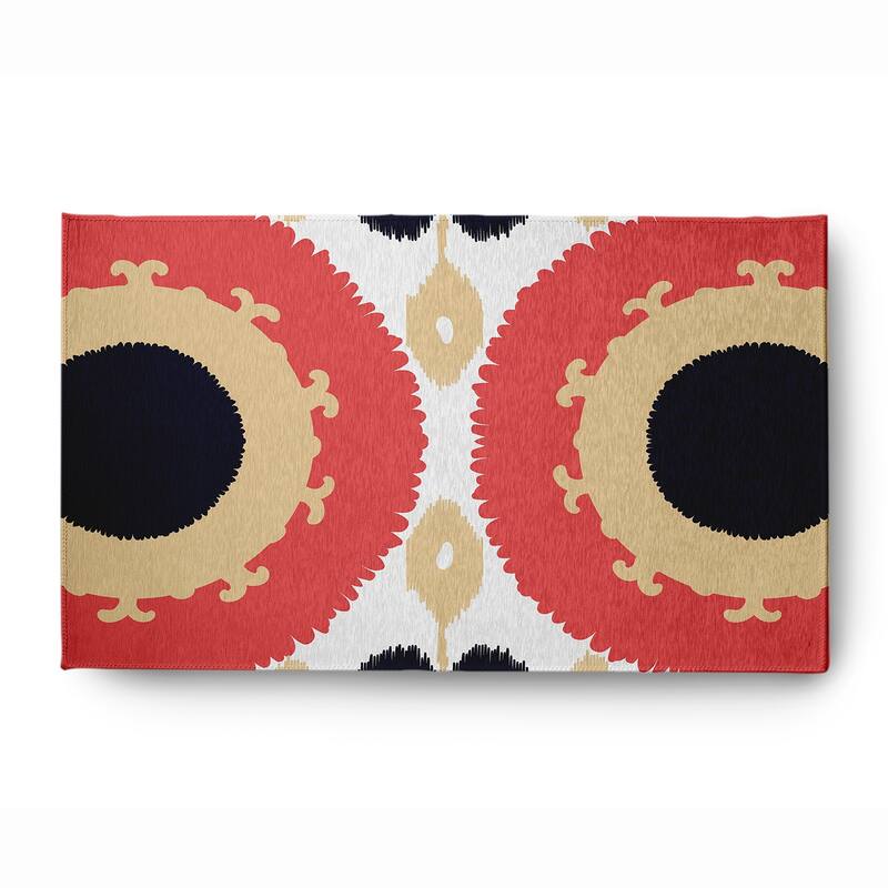 Boho Soft Chenille Rug - 3' x 5' - Orange