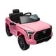 preview thumbnail 50 of 98, Licensed Toyota Tundra Kids' Ride-On Truck with Remote, LED Lights, and Bluetooth