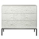 preview thumbnail 7 of 7, Woodlyn Weathered White 3 Drawer Accent Cabinet