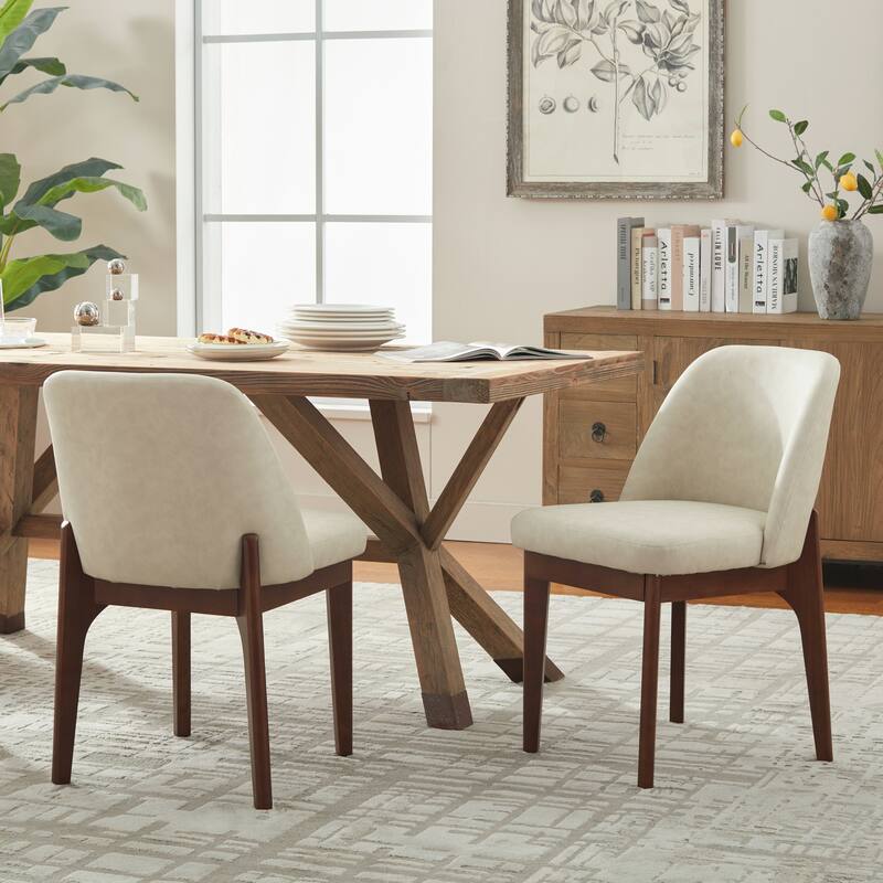 Set of 4 Solid Wood Dining Chair