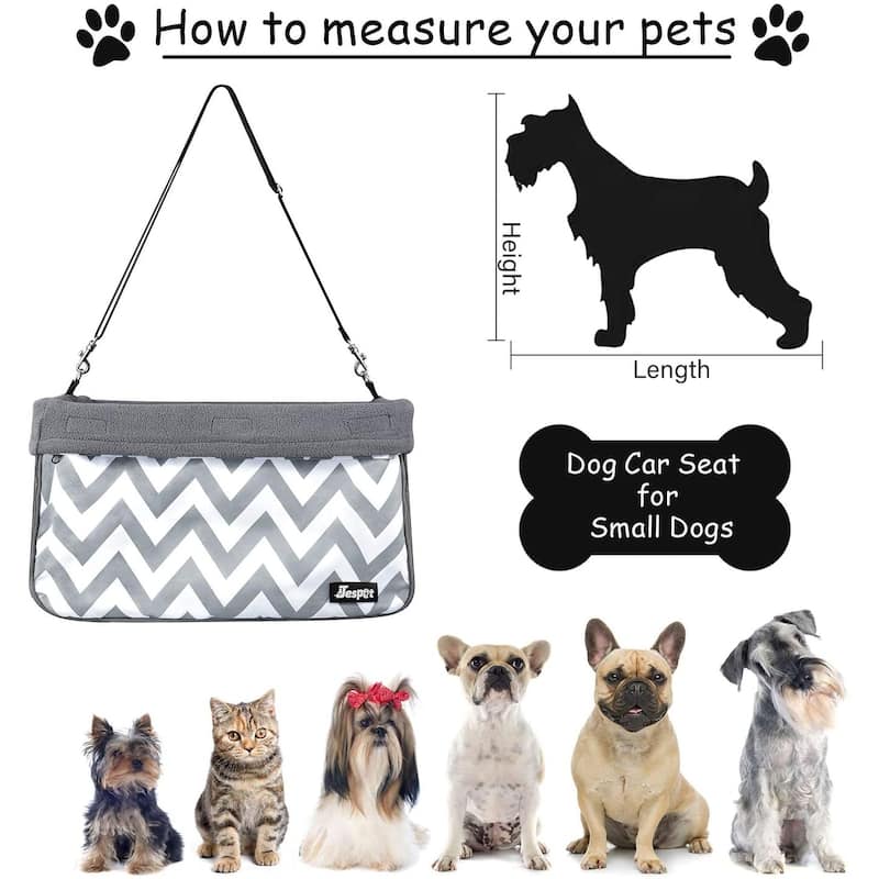Jespet Vehicle Booster Dog Seat