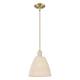 Option Antique Brass / Natural Shade