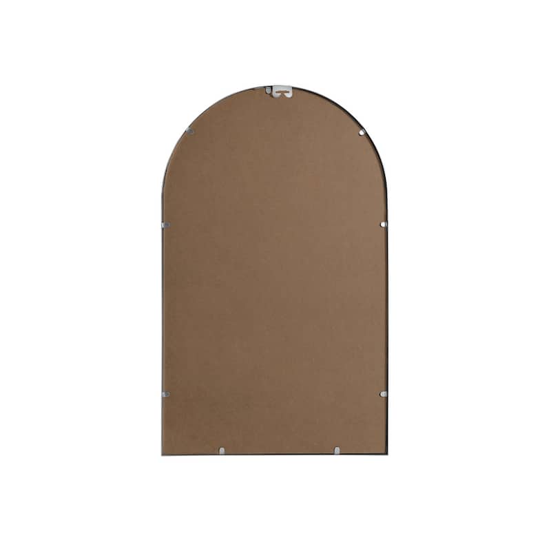Indigo Home Metal Frame Arch Mirror 22x36 Inch