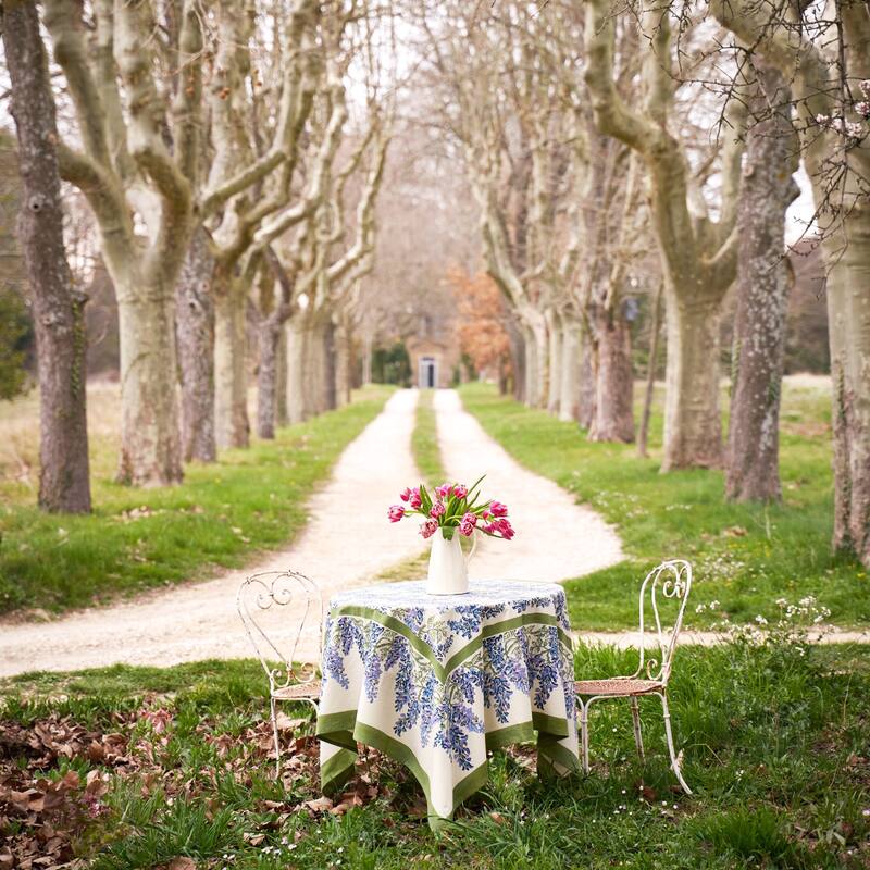 Couleur Nature Wisteria Tablecloth