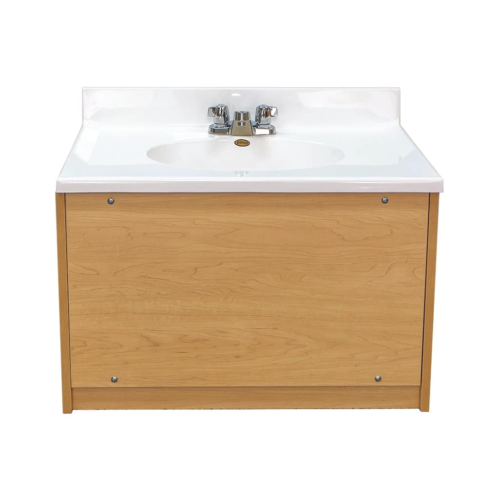 Tot Mate Single Laminate Floor Vanity - 31" x 21" x 21.5"; Unassembled