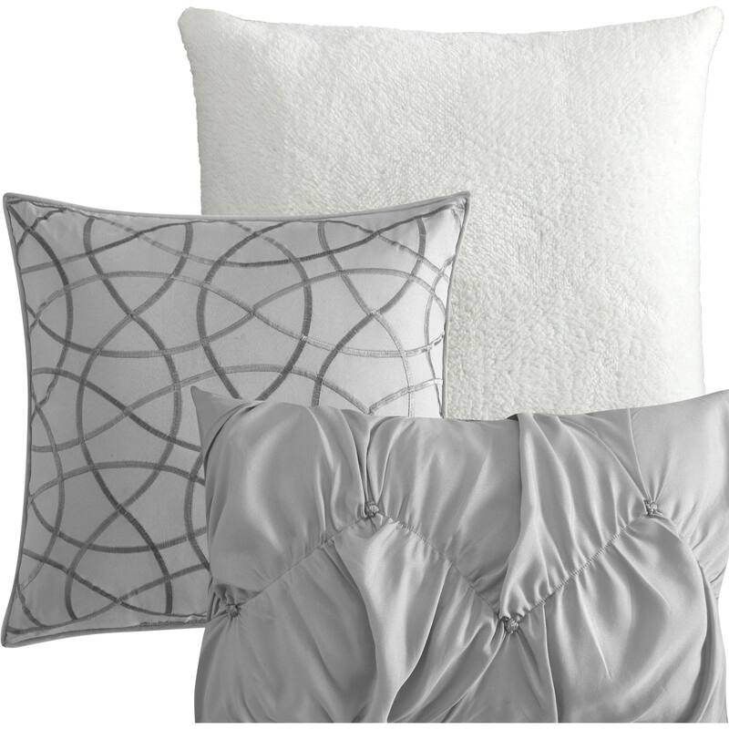 Nanshing Elianna Pintuck 7 Piece Comforter Set