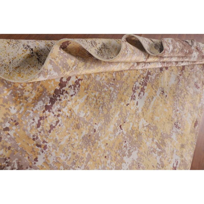 Abstract / Modern Area Rug Handmade Contemporary Wool Carpet - 5'11"x 8'11"