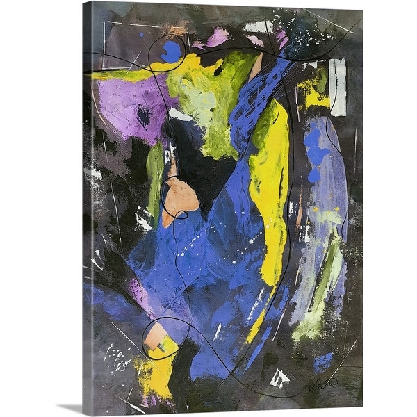"Dancing The Night Away" Canvas Wall Art