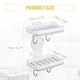 preview thumbnail 4 of 9, Wall Mounted Soap Dish Soap Box Soap Holder for Bathroom Kitchen