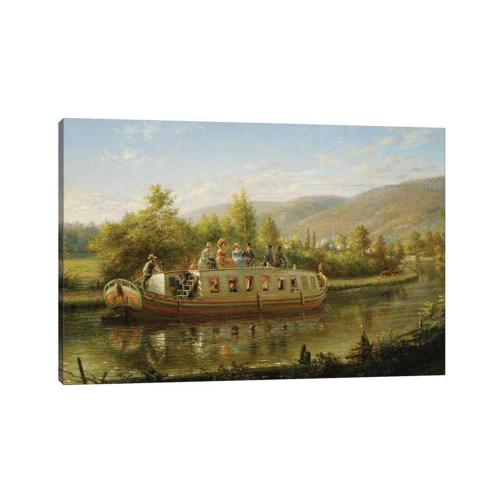 iCanvas "Early Days of Rapid Transit" by Edward Lamson Henry Canvas Print