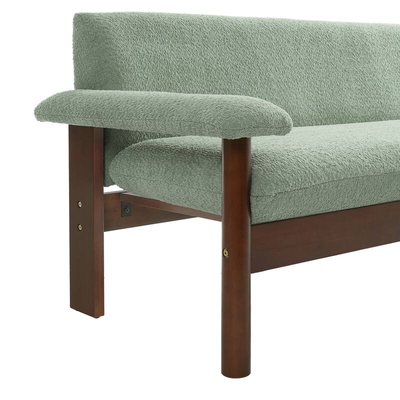 Modern Loveseat Sofa 2 Seater Couch 72.8" Loveseat Couch with Armrest Pillows for Living Room or Small Space