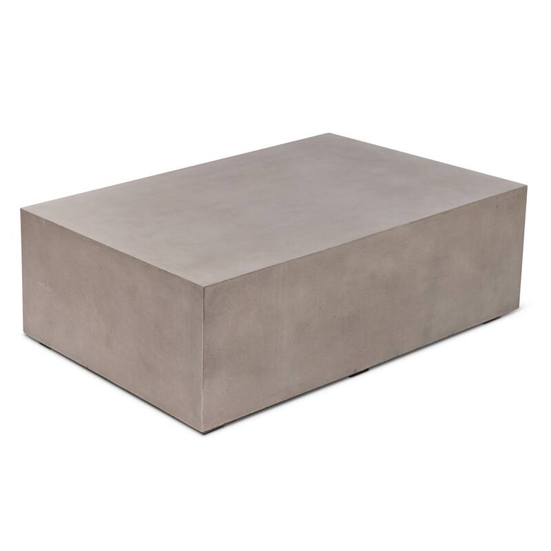 Urbia Bloc Rectangular Concrete Coffee Table