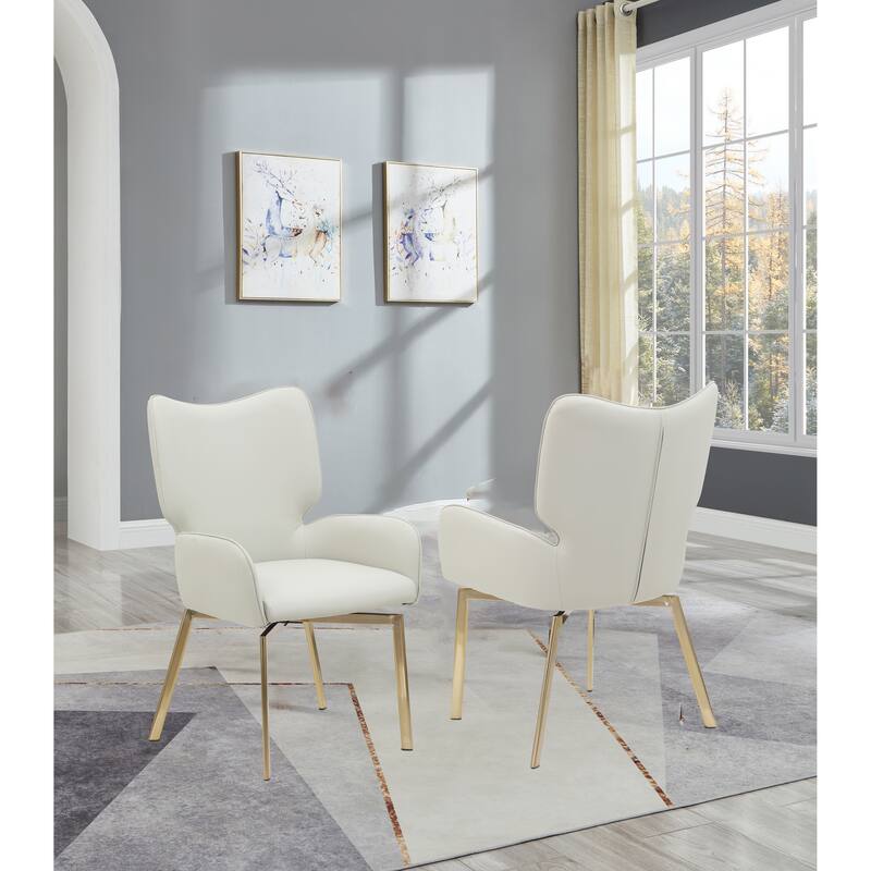 Somette Contemporary Arm Chair w/ Memory Swivel - 2 Per box