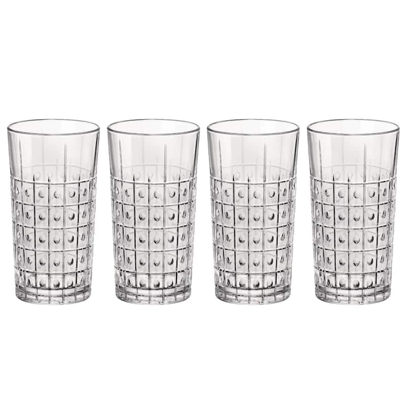 Bormioli Rocco Set of 4 Este Ounce Cooler Glasses