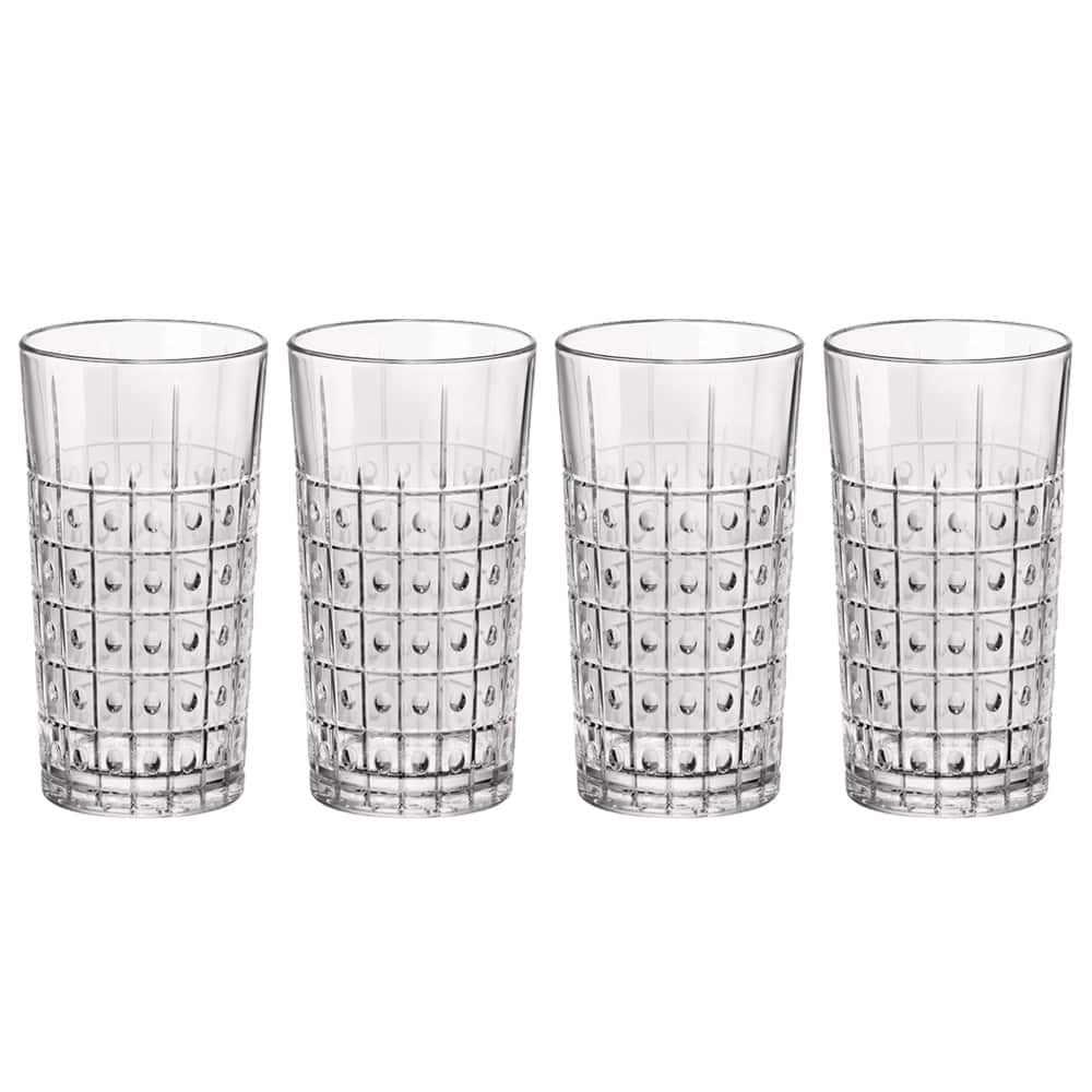 Bormioli Rocco Set of 4 Este Ounce Cooler Glasses