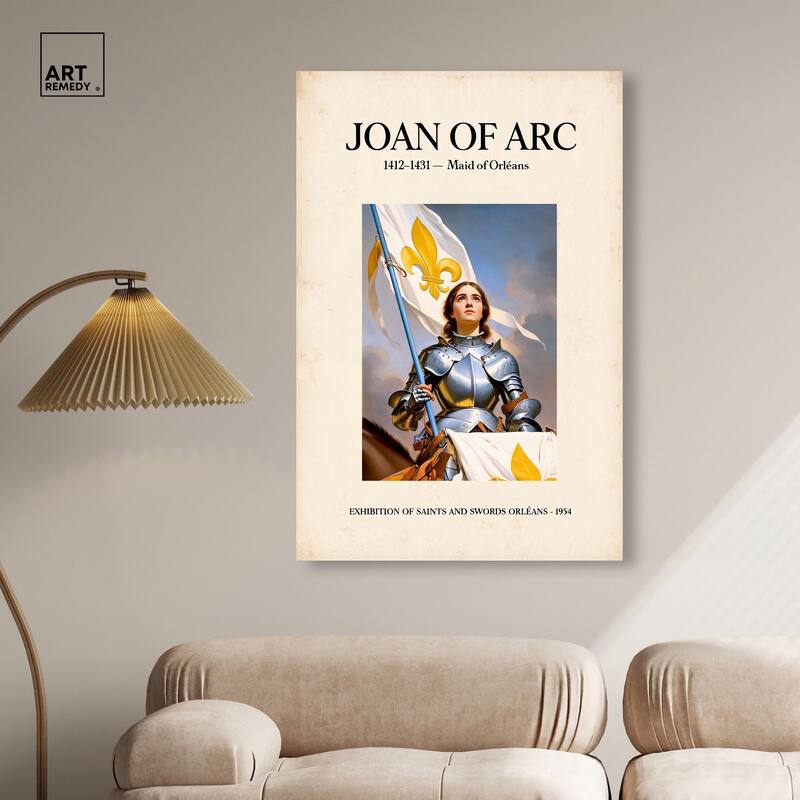 Maid of Orleans Canvas by Art Remedy, Gallery Wrapped