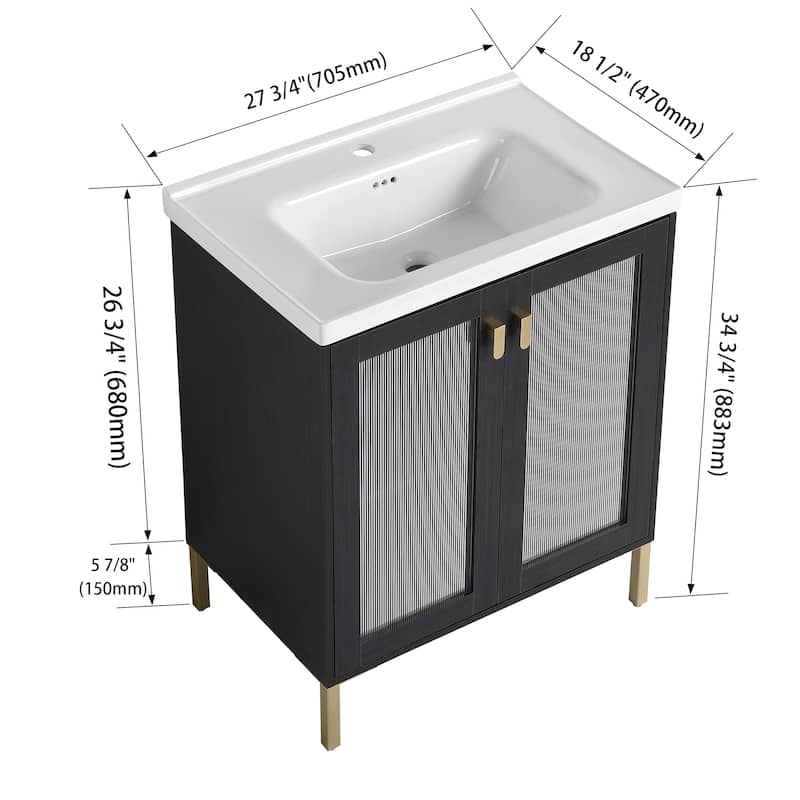 Topcraft Bathroom Vanities with Sinks