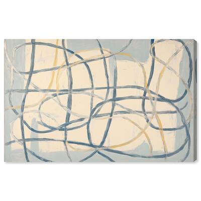 Unbroken Line I Canvas by Art Remedy, Gallery Wrapped