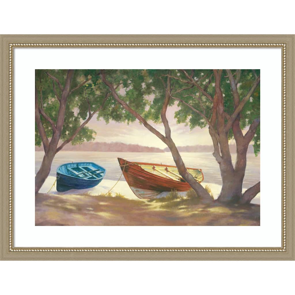 Lakeside No. 1 by Graham Reynolds Wood Framed Wall Art Print