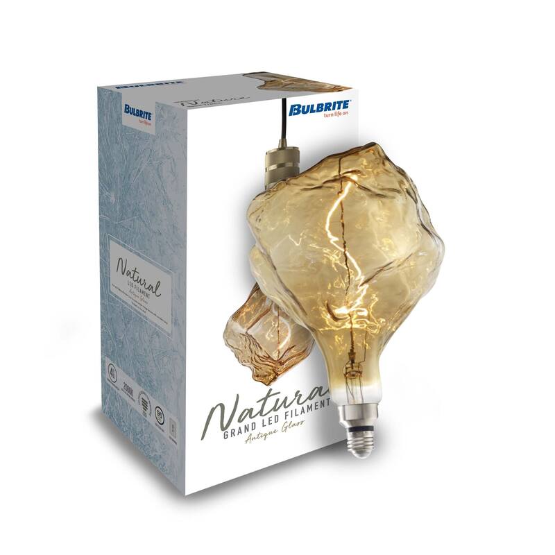 Bulbrite Single 4 Watt Dimmable Antique Grand Nostalgic Medium (E26) LED Bulb