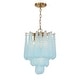 preview thumbnail 4 of 9, Crystorama Lighting Group OLL-6004 Ollie 4 Light 14" Wide Pendant /