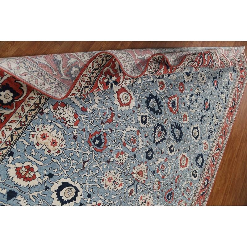 Floral Ziegler Sultanabad Turkish Oriental Area Rug Wool Hand-knotted - 9'9" x 13'0"