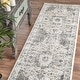 preview thumbnail 62 of 80, Nuloom Verona Vintage Persian Area Rug 2'6" x 10' Runner - Grey