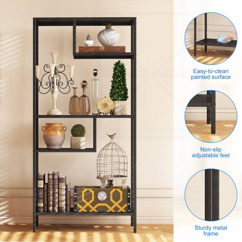 Versatile Modern Storage Shelf for Home Organization and Display